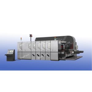 Automatic Flexo Printing Slotting Machine 350 Sheets/Min Fully Computerized