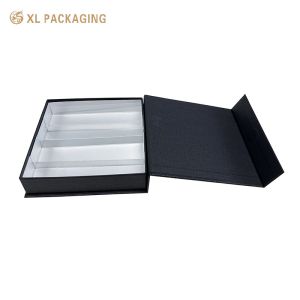China XL Packaging Custom Luxury Boxes High End Chocolate Gift BoxesGlossy/Matte Lamination Packaging Macaron Gift Box With PVC Insert Food Paper Cardboard factory