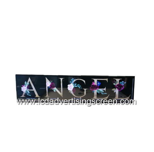 Piano Stretched Display 1920 * 450 Resolution Cut 1/3 From 55 Inch Screen 49.5