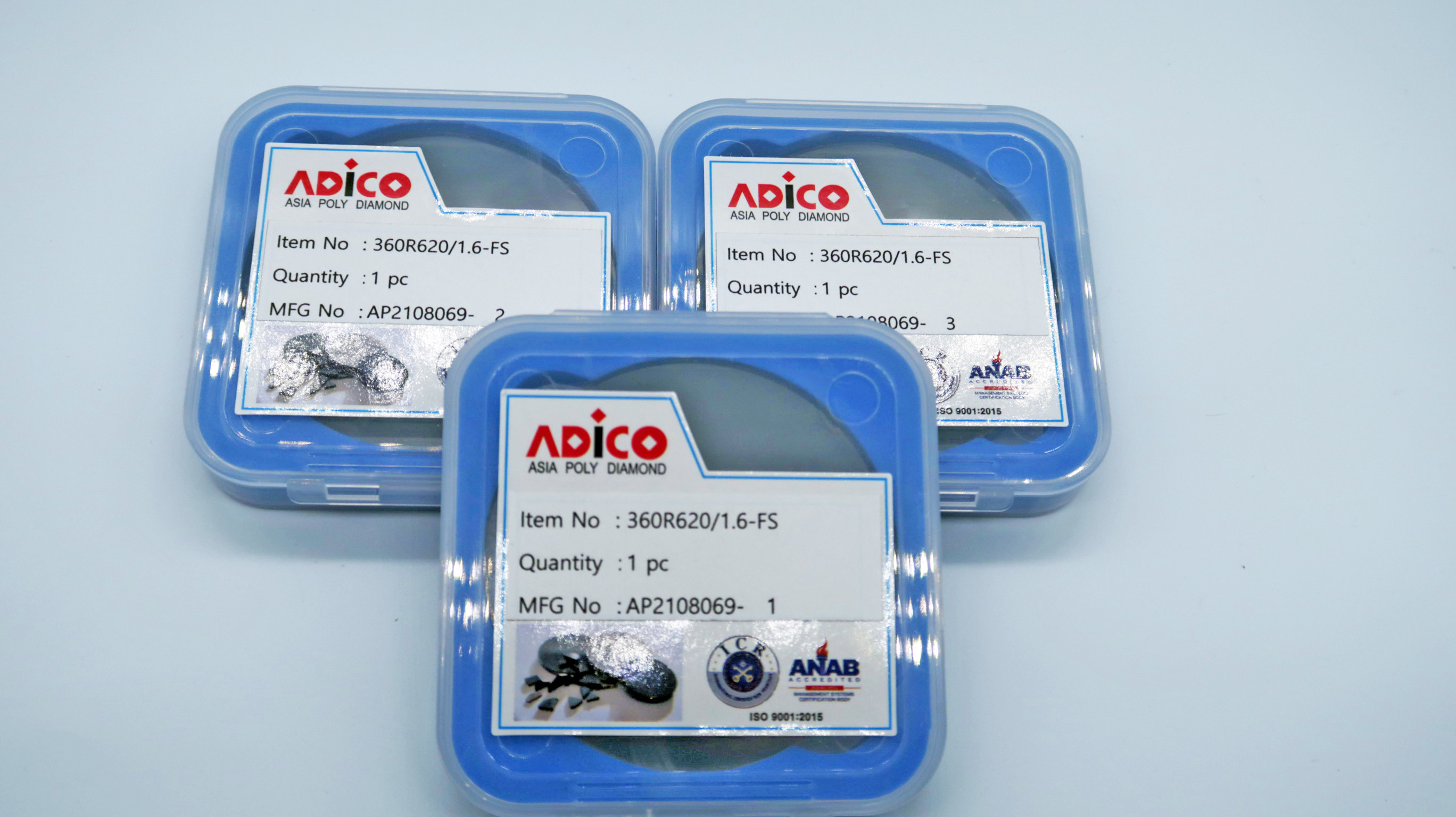 High Conductivity ADICO PCD Blank Pcd Diamond Cutting Tools