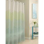 Mould Proof PEVA Stylish Waterproof Shower Curtain Eco Friendly For Bathroom