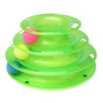 Pet Three Layer Turntable Track Cat Toys Interactive