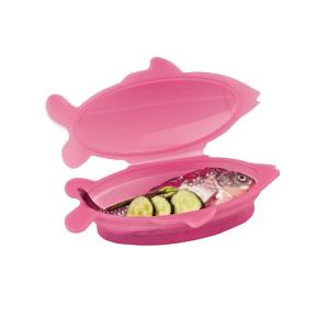 China 600ml Collapsible Odorless Silicone Fish Steamer factory