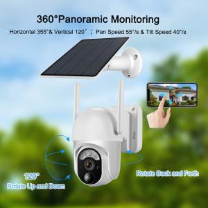 China 7800mAh Rechargeable Battery Security Camera 2.4Ghz WiFi Wire Free Security Cameras factory