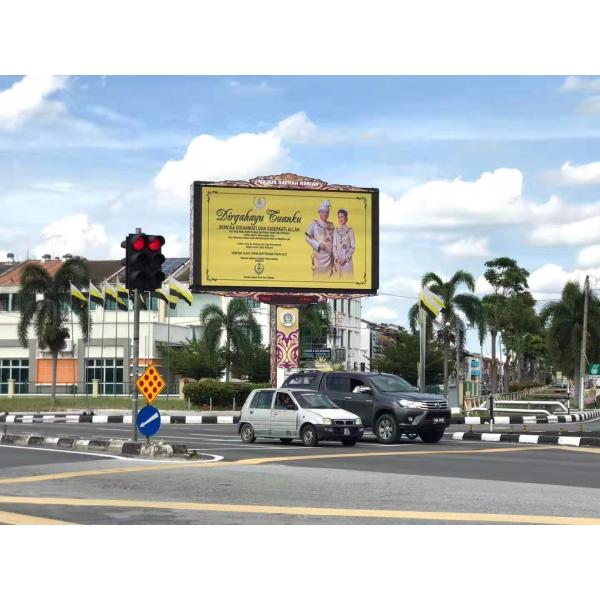 Advertising LED ScreensIP65 P10 Outdoor LED Display Screens Fixed Cabinet 960x960mm Advertising LED Panels
