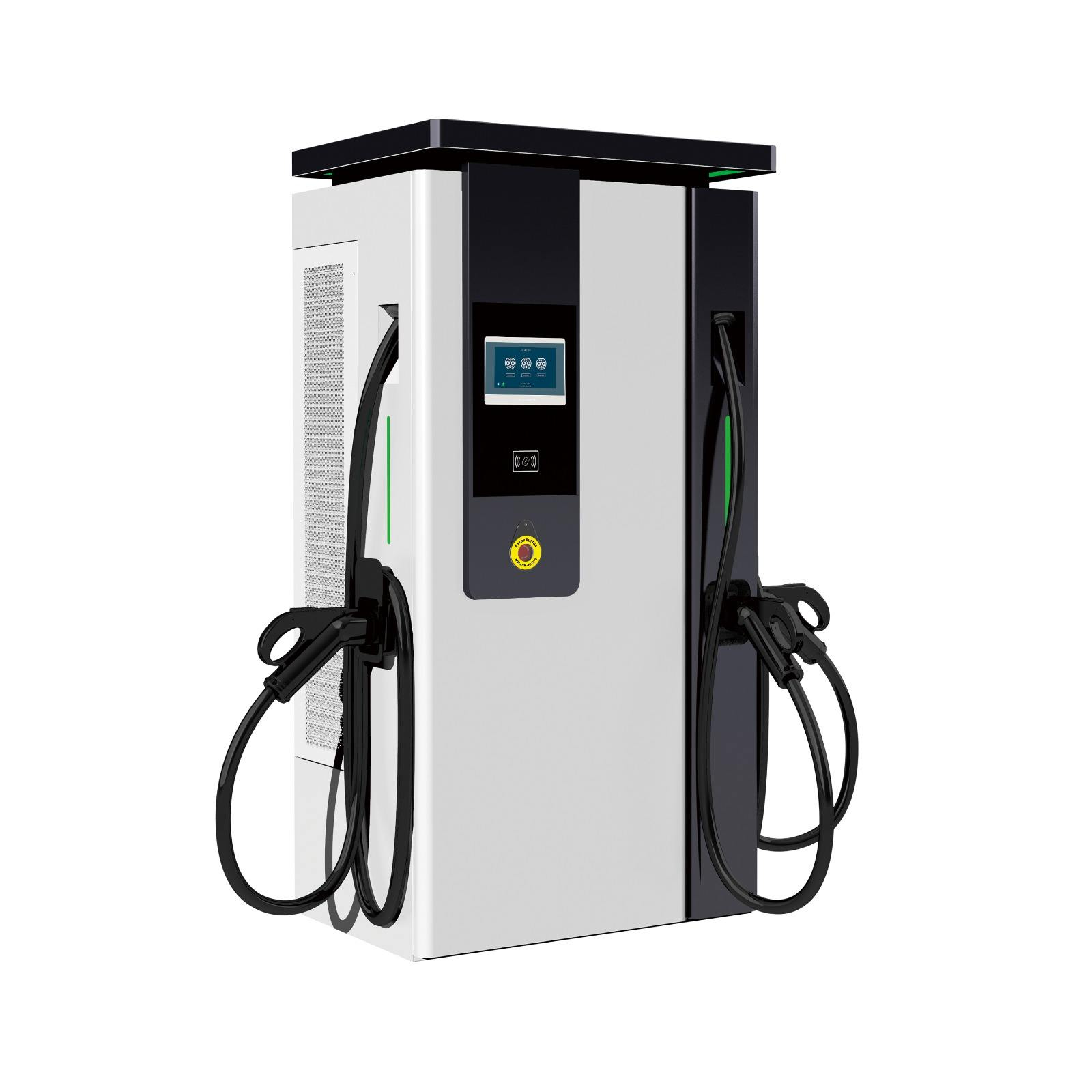 New Three Gun 60KW 120KW 150KW 180KW DC EV Charging Station Floor-Mounted CCS1 CCS2 GBT OCPP for Commercial Electric Cars