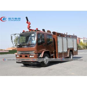 ISUZU FVR 240HP 6000L Water Foam Fire Rescue Truck
