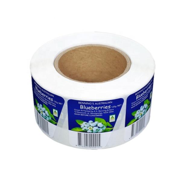 China Glossy Custom Printed Sticker Labels Self Adhesive CMYK / PMS Color factory