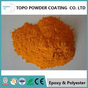 China RAL1033 Dhalia Yellow Powder Coat , 70% Gloss Lawn Outdoor Indoor Furniture Coating factory