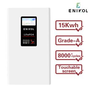 China 8000 Times Cycle 300AH 48V Solar Battery Touch Screen Display Lifepo4 Battery 15KWH factory