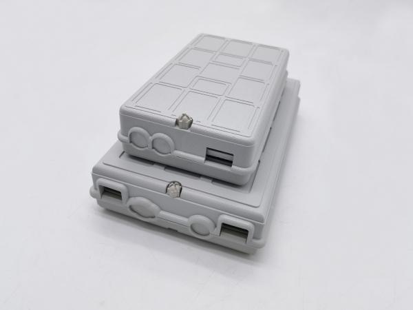 FTTH EPON Network Fiber Optic Distribution Boxes, Plastic 24 Ports Fiber Optic