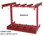 Durable Gas Bottle Storage Rack , Oxygen Bottle Rack For Welding Truck