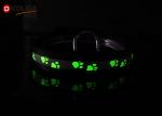 Flashing Luminous LED Dog Safety Collar , Safety Light Up USB Lighted Dog
