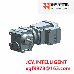 China Electric AC Helical Gearmotor Right Angle Hollow Shaft factory