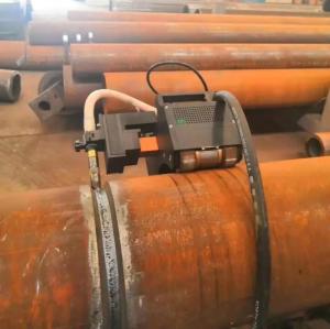 China Round Shape Automatic Stainless Steel Pipe Orbital Welding Machinery with MIG Welding factory