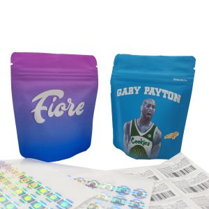 CPP OPP Printed Stand Up Pouches Doypack Heat Seal ziplockk Bags 14g