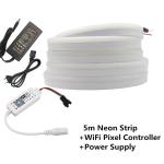 RGB Pixel Bright Led Strip Lights , Waterproof IP67 Commercial Led Rope Lights
