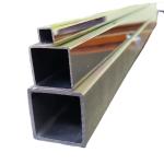 SS202 Stainless Steel Pipe Tube AiSi 50 X 50 Stainless Steel Box Section