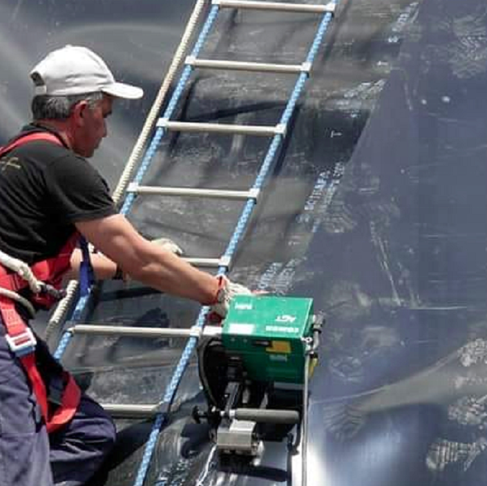 Double Smooth Surface 1mm HDPE Geomembrane for Fish Farming Agricultural Pond Liners