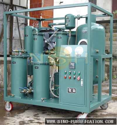 9000L / H Vacuum Lubricating Oil Purifier 120 Kw Explosion Proof