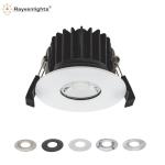 8W COB color changing temperature IP65 Fire rated light CCT kitchen LED recessed