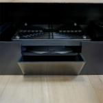 Custom Commercial Wine Cooler Wood Frame Drinks Refrigerator Cabinet