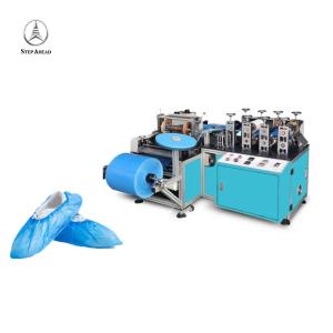 China commissioning Shoe Cover Making Machine PPE Non Woven 180pcs/ Min factory