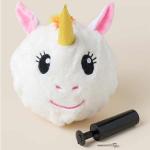 OEM ODM Accepted Inflatable Buddy Ball Seahorse Diameter 12'' Plush Unicorn