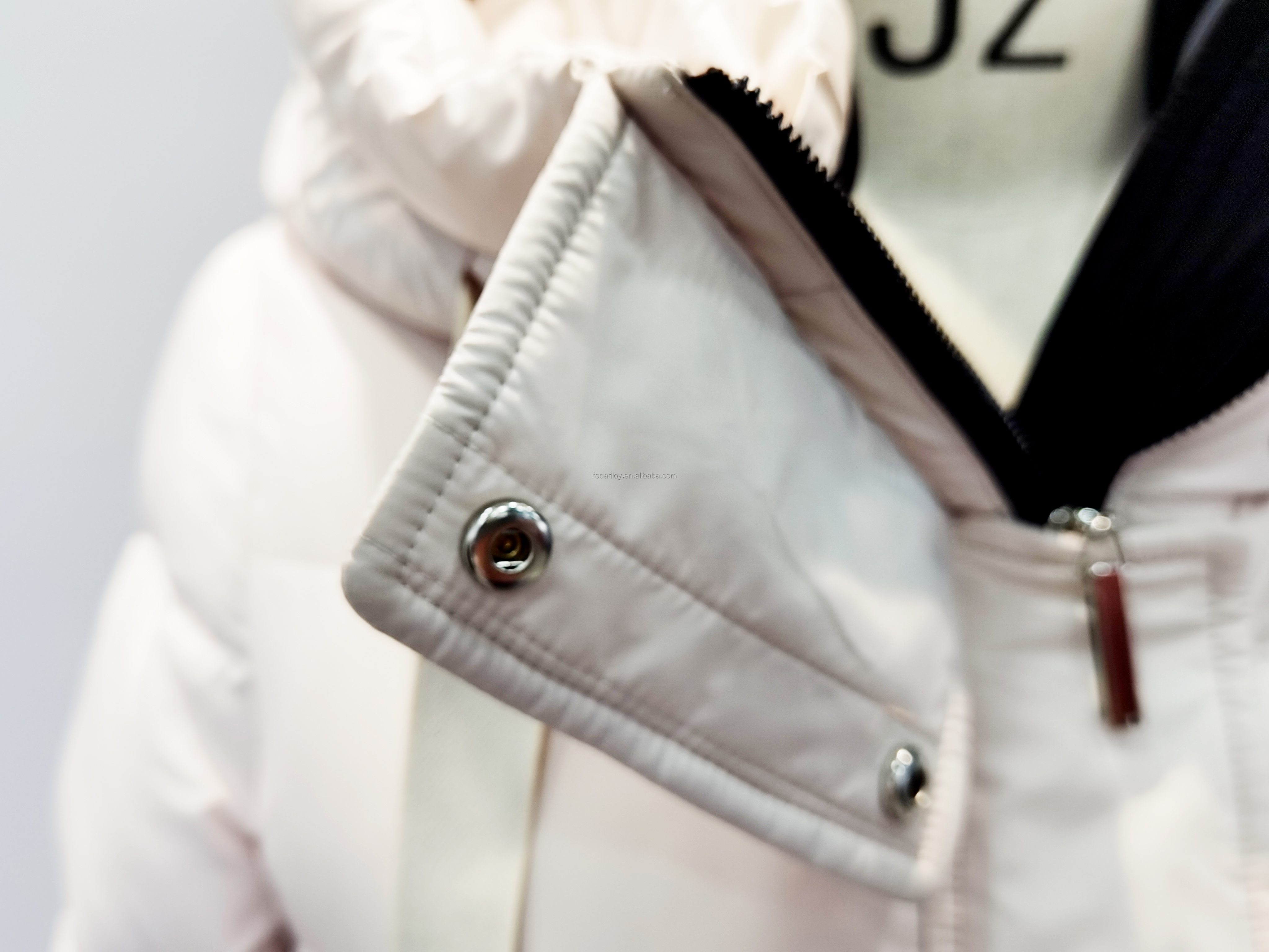 FODARLLOY Ladies Warm Hooded Cotton-padded Clothes Slim Long Down Winter Jackets Women Coats Woman Coat C77W