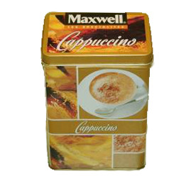 China Offset Printing Plug Lid Confectionery Custom Tin Cans on sale