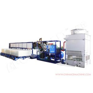 15T Industrial Ice Making Machine with Commissioning Service and PLC Control