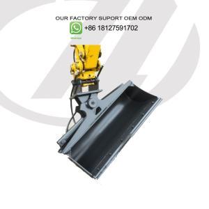 China Tilt Bucket Excavator Double Cylinder Hydraulic Tilting Bucket For 10t Excavator factory