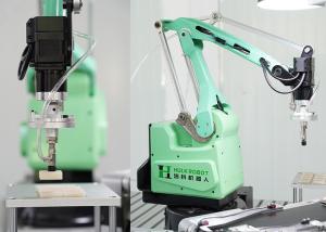 China Desktop Industry Equipment Mini Pick And Place Robotic Arm factory