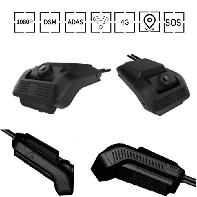 Trovacam Wide Angle GPS Dual Lens Car Dash Camera Front and Rear Digital Cam Wi-Fi