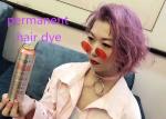 Fashion Color Permanent Hair Highlight Cream Mix With Oxidant 16 Shades No PPD