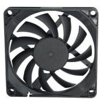 Original aidecoolr 80*80*10mm 3000/rpm black fan Single ball bearing fan axial