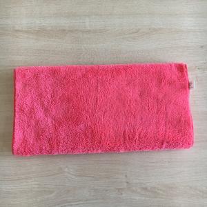 China high weight coral fleece two sides brushed absorbing square towels factory