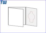 Keychain USB Web Key 3 Fold Promotional Paper Card Direct Web Link