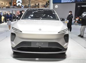 China SUV At NIO EC7 75kWh Electric Car With Motor Delivering 480 KW factory