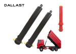 Custom Single Acting Hydraulic Ram , Dump Truck Welded Hydraulic Ram Cylinder