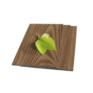 China Aluminum-Brushed Composite Panel 1220mm Width 5.5kg/m2 Silver/Goden/Black/Tea factory