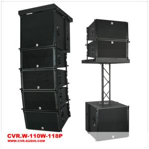 China 10 inch Line Array \Church Sound Speaker \Black Cabinet Club With Truss Sound \Passive Hang Line Array factory