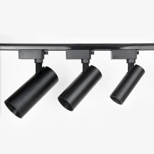 China Kitchen COB LED Track Spotlight Black Modern Ceiling Track Lights factory