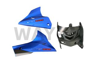 China N9222779 Plastic Motorcycle Engine Guard Center Set LH/RH For TVS APACHE RTR factory