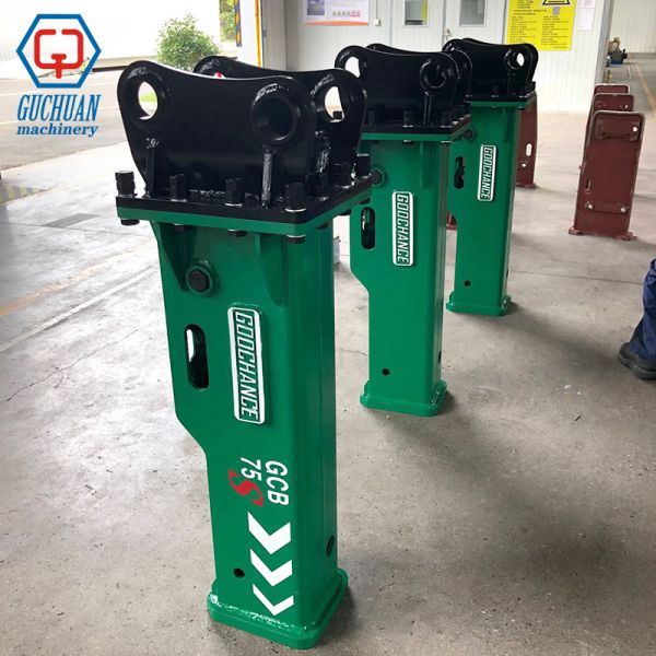 B43/GCB75 Open-Type Hydraulic Hammer for 6-9T Excavators
