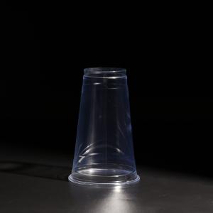 China 16OZ PET Plastic Disposable Drinking Cups BPA Free Printing For Cold Juice factory