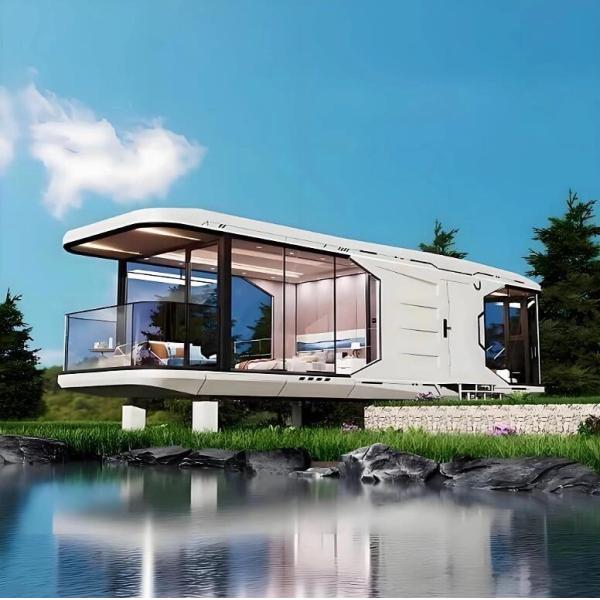 Soundproof 35-42 Decibel Apple Cabin, Multifunctional Integrated Living Cabin