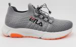 Logo Embossed Mens Breathable Running Shoes Size 15 Rubber Soles