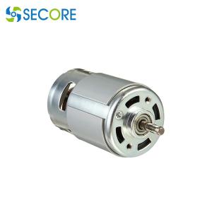 China 45*66mm Brushed Permanent Magnet DC Motor With Cooling Fan factory