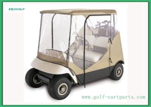 China Universal Golf Cart Rain Cover For Clubs / Golf Cart Driving Enclosure factory